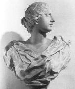 Bust of a woman, unknow artist